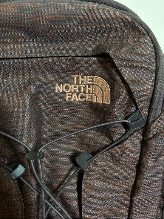The North Face Borealis Rose Gold and Gray Backpack Rabbit Grey Copper Melange main image 4